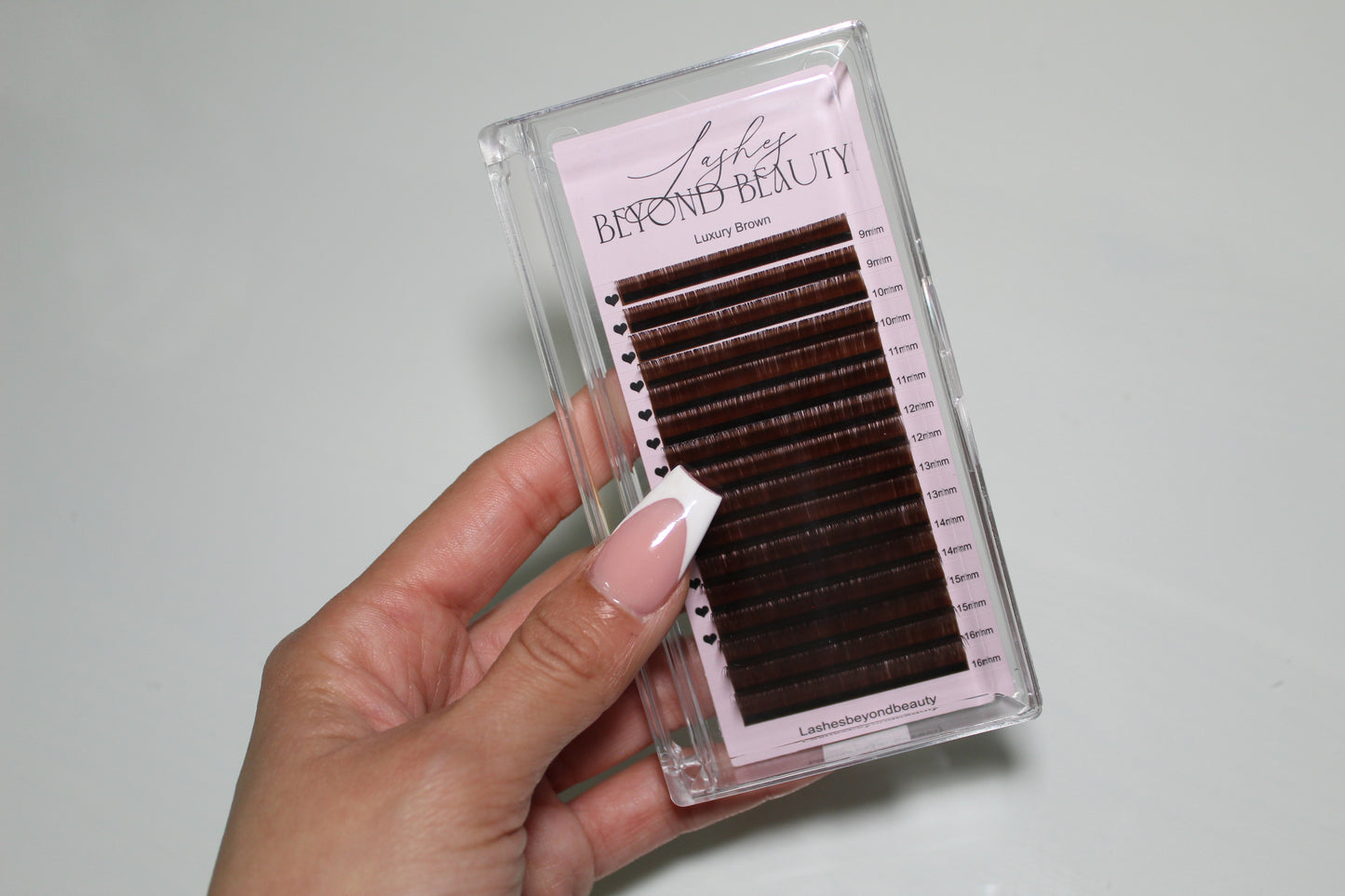 Luxury Brown Lash Trays (Cafecito)